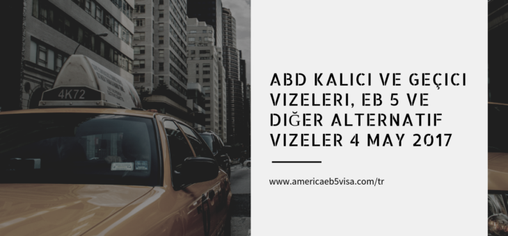 ABD kalıcı ve geçici vizeleri: EB-5 ve diğer alternatif vizeler